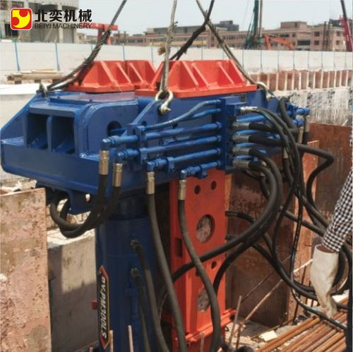 泰州支護h型鋼拔樁機,北奕拔樁機產(chǎn)品圖片 無錫市北奕挖掘機配件制造廠
